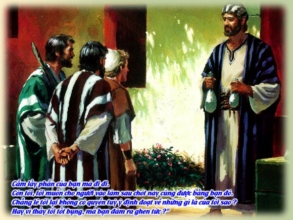 Suy niệm Lời Chúa Chúa Nhật 25 thường niên A - Lm. Xuân Hy Vọng